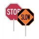 Stop/Slow Paddle